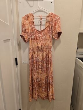 NWT Roxy Floral Midi Dress